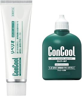 【2点セット】薬用マウスウォッシュ(濃縮タイプ)100mL+歯肉活性化ハミガキ剤80g 各1個 歯周ケア 口臭予防