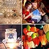 Bacxzomx 120 Pcs Mini LED Palloncini Luci Rotondo Lampada a Palloncino Palloncini Luminosi Led per Matrimonio Compleanno Halloween Festa (Bianco) #5