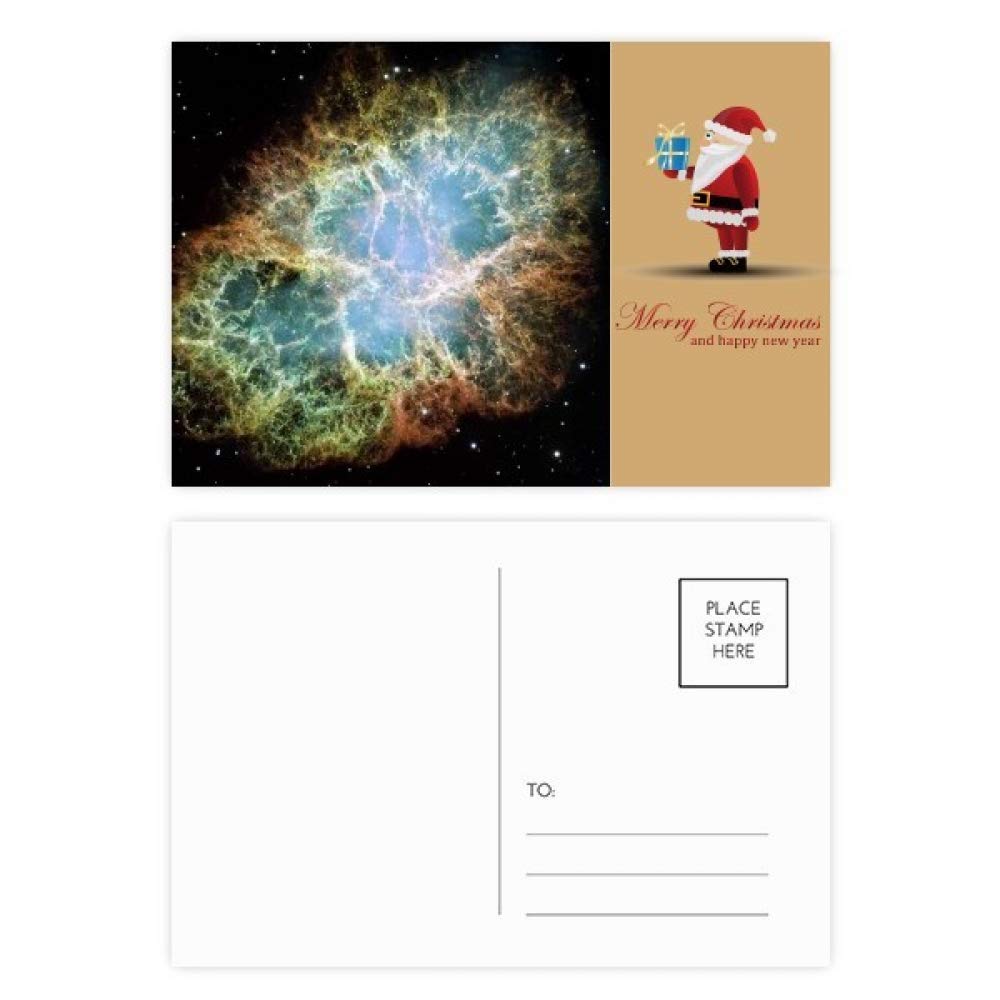 Carte postale espace mystérieuse de Noël lot de 20 pour vœux - 4