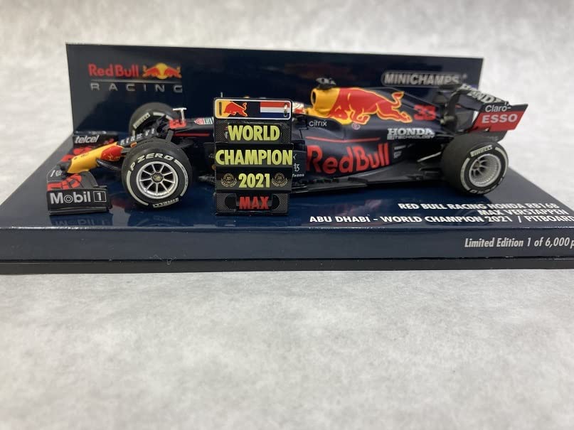 ミニチャンプスF1 1/43レッドブル アブダビGP2021 フェルスタッペン