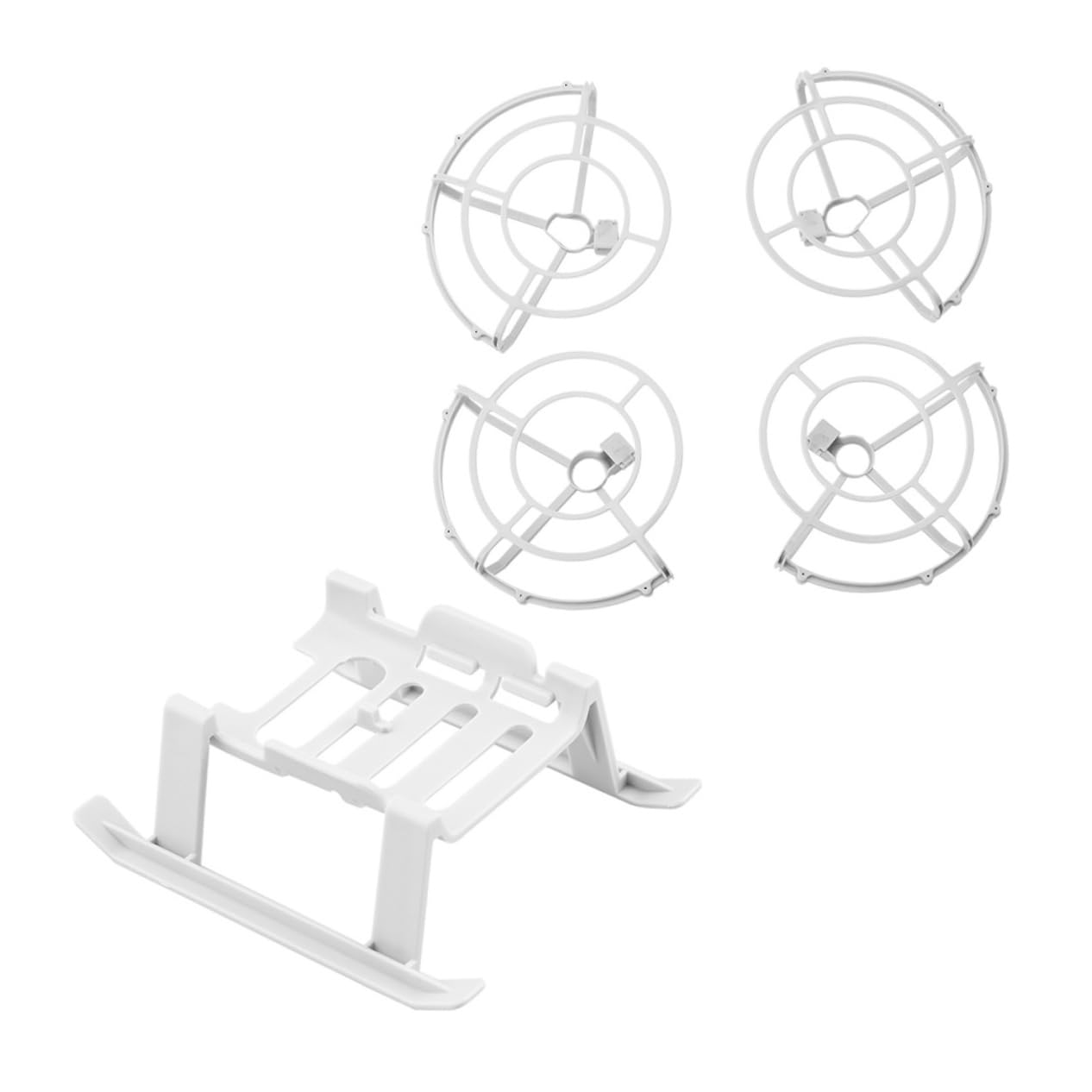 KICHOUSE Drone Propeller Guard for Mini Easy Install Disassemble Full Protection for Blade Improve Safety