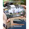 ACEDAYS Mobile Phone Controller for Android & iPhone, 6 Trigger Game Controller Compatible with PUBG Mobile/Knives Out/Call of Duty Mobile, Phone Triggers for Gaming with Sensitive Shoot and Aim
