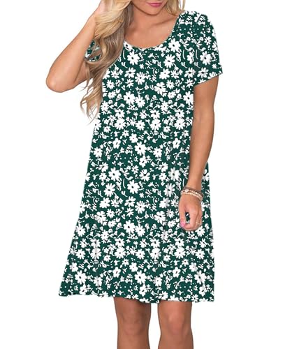 Robe d'été t-shirt pour rester fraîche sans complexe grâce à sa coupe ample et fluide