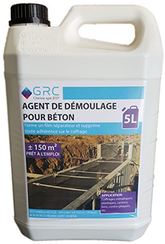 GRC – Agente des desmoldado de hormigón – 5 l