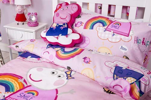 Peppa Pig Friends - Copripiumino singolo con
