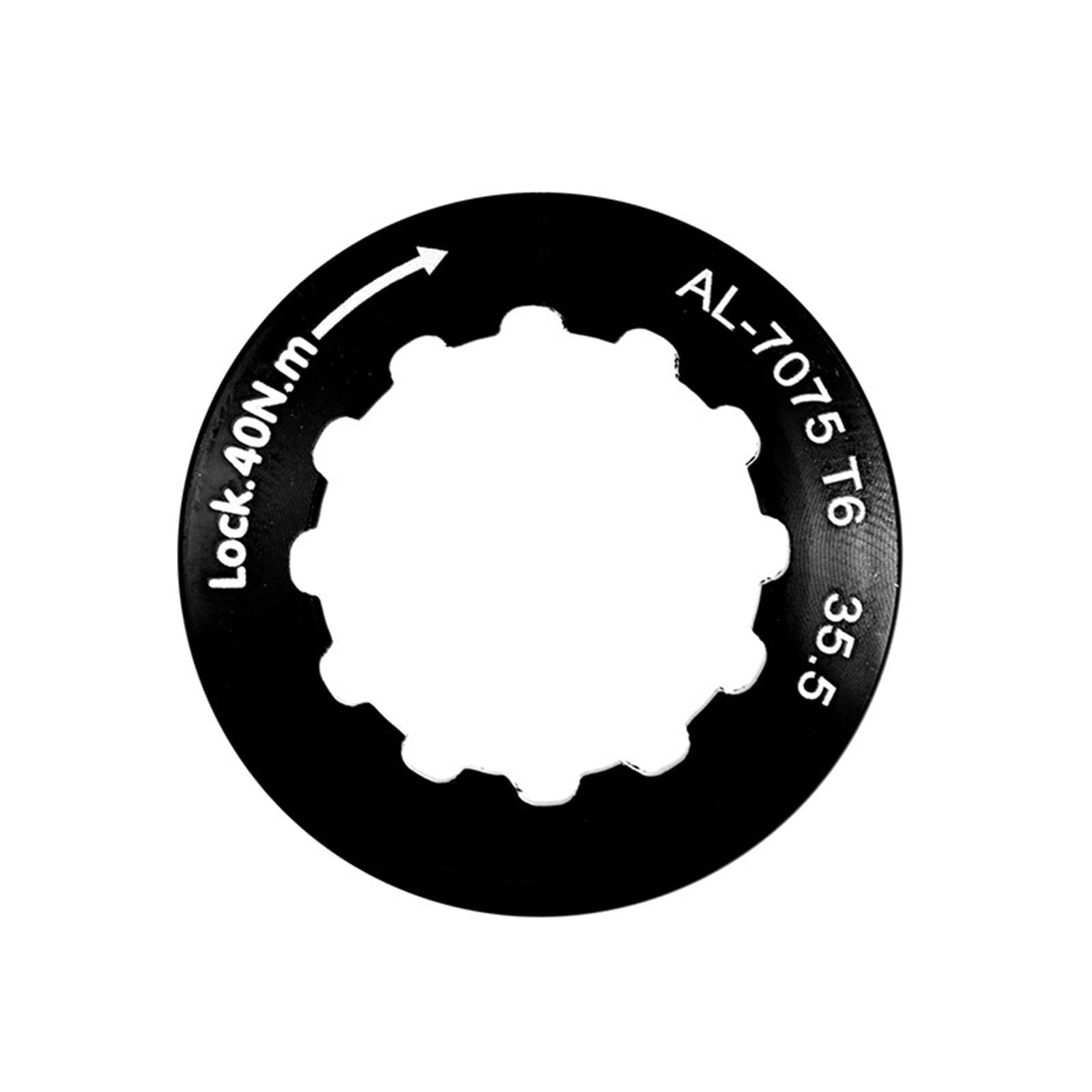 Xjdzineq 11T Cassettes Flywheel Cover Aluminum Alloys Caps Rings Bike Locking Washer Road Bike Part Aluminum Alloys Rings