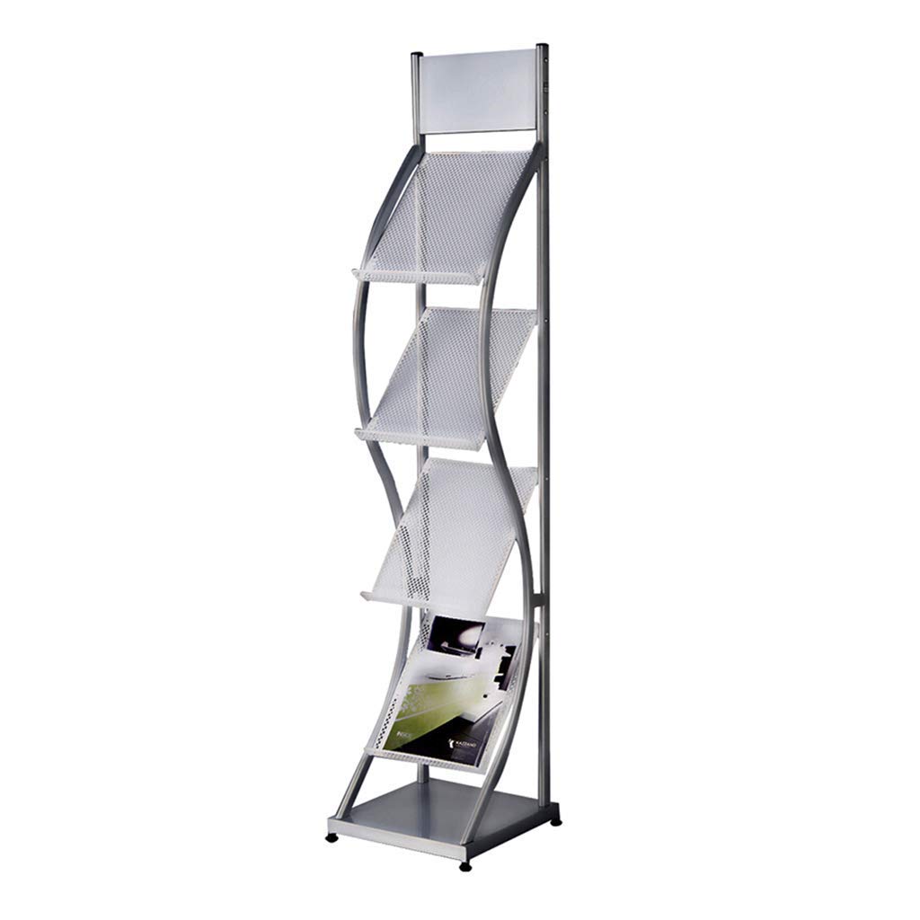 Porte-documents sol pour organiser les brochures et journaux encombrants du bureau
