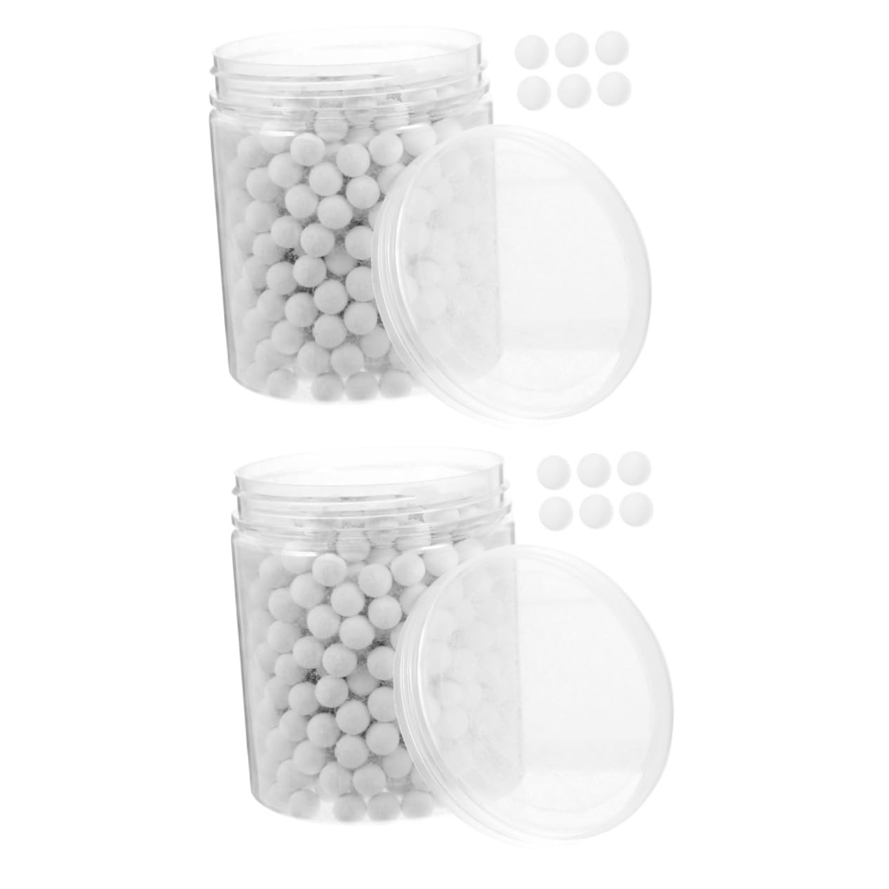 MAGICLULU 2 Stück Gebackene Gebackene Bohnen Essentials Backperlen Bohnen Backen Backzubehör Zubehör Backen Weiß Keramik