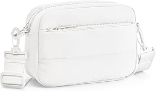 Gitus Crossbody Bags for Women Small Puffy Shoulder Handbag Travel Cross Body Purse with RFID Blocking Cards Slot