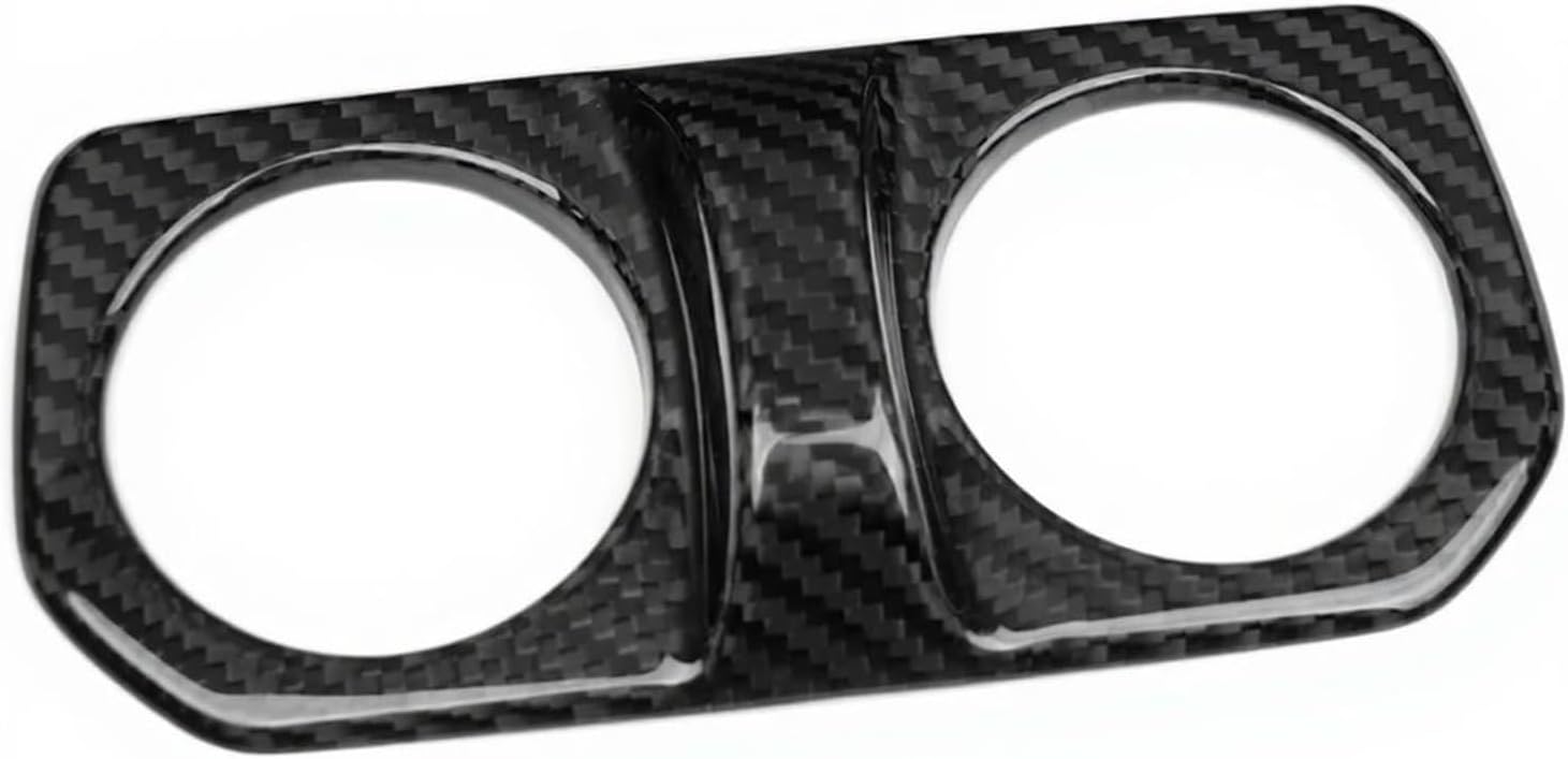 Compatible for Jeep Wrangler JL JLU Gladiator JT 2019-2025 Carbon Fiber Car Interior Rear Back Seat Air Vents Bezel Cover Trim Accessories(Forged Fiber)
