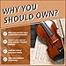 Ktaxon 3/4 Violin for Beginners, Fiddle for Students and Enthusiasts, Acoustic Violin Kit with Case, Bow, Rosin & Manual