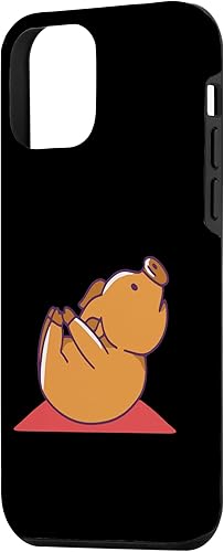 Miniatura 2 de iPhone 12 mini pig yoga pose funny Case