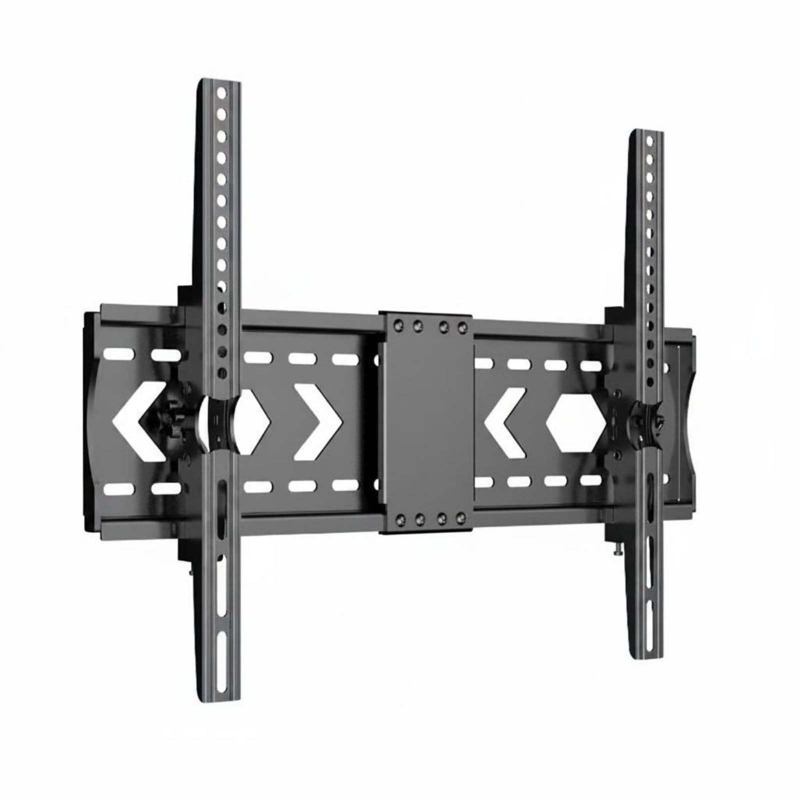 Black Finish Articulating Tv Mount Metal Slimline Tv Wall Mount Adjustable Home Hardware Foldable, 32-84 Inch-image-31