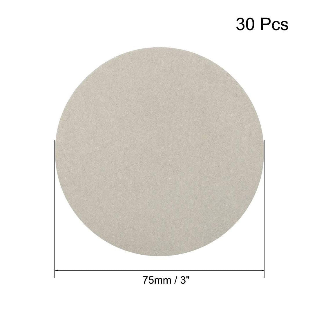 MACHSWON 3 Inch Silicon Carbide Sandpaper Wet Dry Sanding Discs Hook and Loop Sanding Disc 5000 Grit 30pcs - Image 2