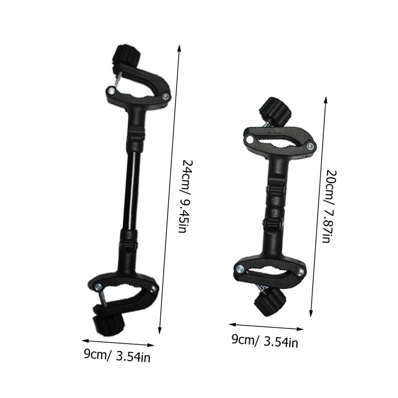 BESTonZON 3 Pièces Connecteur De Poussette Réglable pour Jumeaux Connecteur De Poussette Double Transformez Simples Double