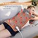 Almohadilla Eléctrica Cervical, Manta Electrica Lumbar 85x65cm, 120W Calentar Rápido, 3 Nivel,...