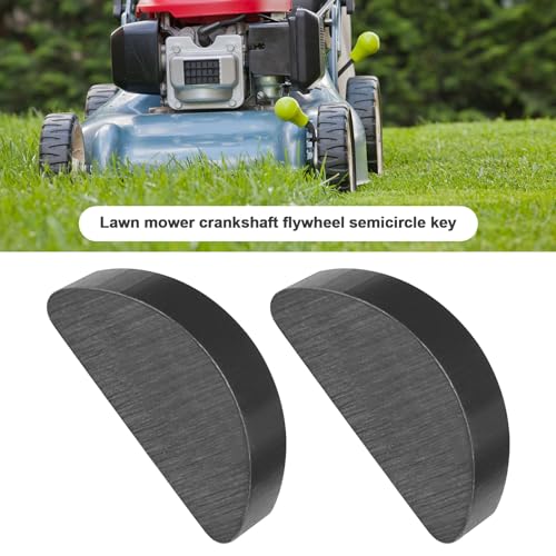 VGOL 10pcs Woodruff Key 15 x 4 x 6mm Lawnmower Spare Part Compatible with Mountfield Compatible with Stiga Compatible with Honda Metal Woodruff Key - Image 2