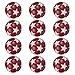 Piłki do piłkarzyków stołowych zapasowe piłki: 12 szt. czerwona biała gwiazda mini 31 mm piłki do gier stołowych akcesoria