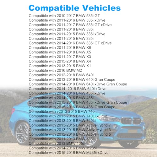 Image of WATERWICH N55 Aluminium Valve Cover Kit Compatible with BMW 2010-2017 335i 535i 530i 640i 435i 740i 740Li X1 X3 X4 X5 X6 Replacement for 11127570292