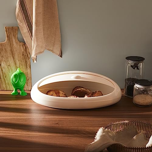 Alessi "GNAM Brotkasten aus thermoplastischem Harz, schwarz – Ansicht 4