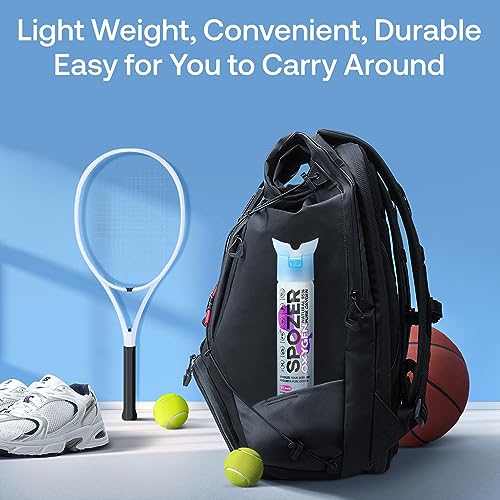 SPOZER Portable Oxygen Can - 95% Pure O2, 10L Oxygen Cylinder for Altitude, Sports, Recovery, Exercise, & Altitude Sicknessy, 12 Oxygen Tanks