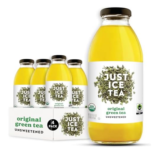 Just Ice Tea Organic Iced Tea, 12 Bottles
