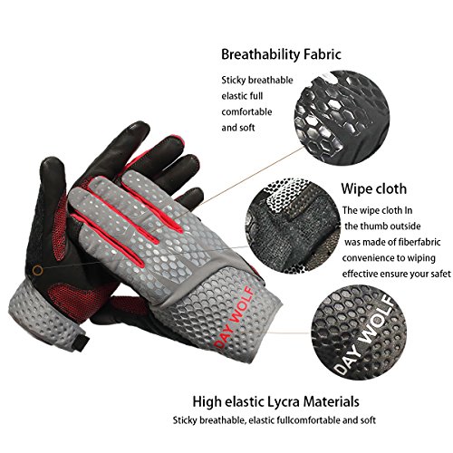 New Full Finger Workout Gloves,Gym Fitness, Weight Lifting Wrist Wraps Genuine Leather Palm Protection & Strong Grip,Quality Breathable Comfort Gloves,Cycling, Pull Ups,Cross Training for Men & Women