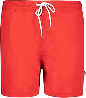 Bañador para hombre en color rojo, serie Jamaica, tallas grandes XXL hasta 12XL
