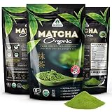 Organic Matcha Green Tea Powder [USDA certified] Japanese Macha 100% Pure Highest Premium Grade [4oz