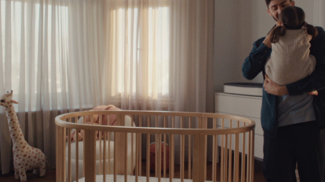 Stokke Sleepi Mini Babybett - Ovales Nest Für Neugeborene 0-6 Monate