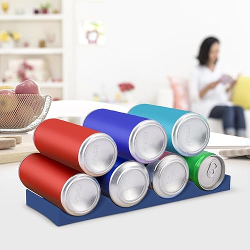 Miniatura 7 de CALIDAKA Estante de vino de estilo europeo, 4 unidades, tapete de exhibición de botellas de vino, organizador de almacenamiento para almacenamiento