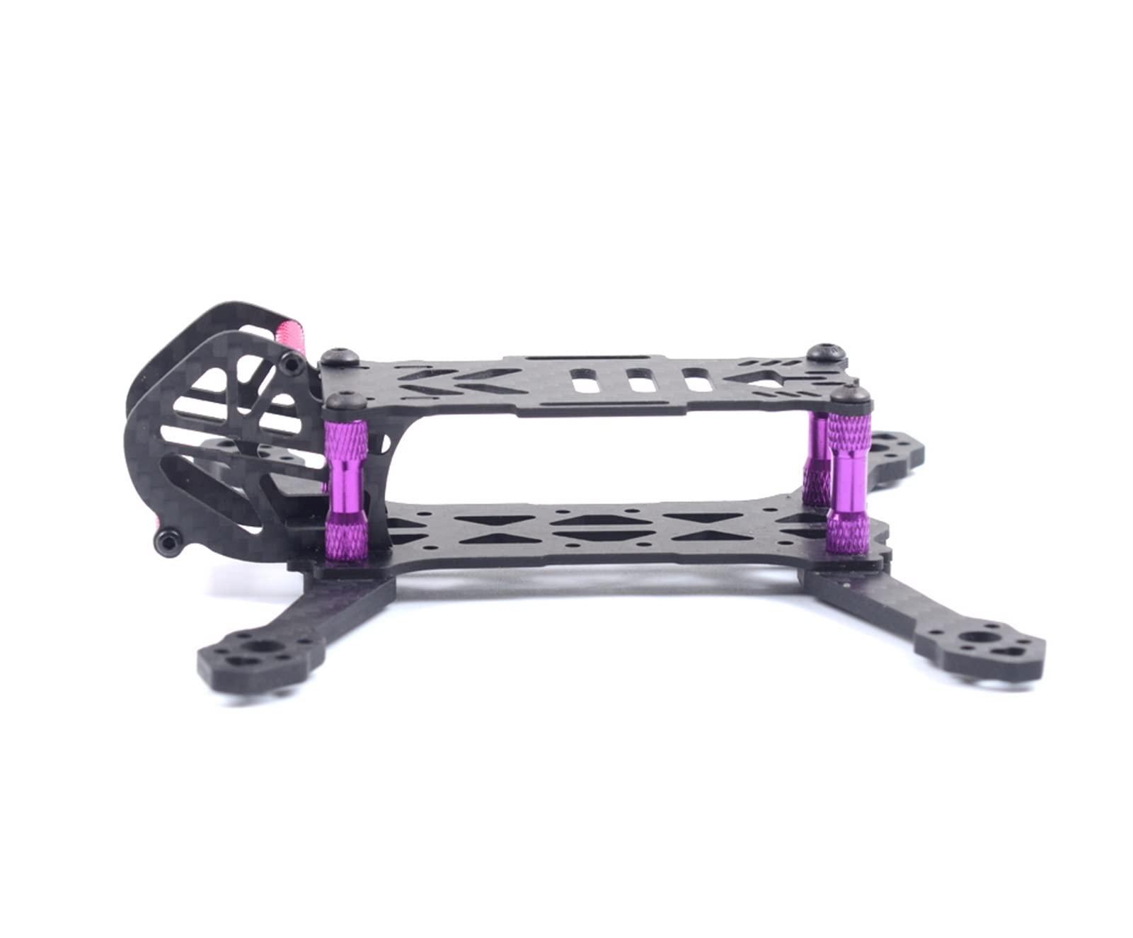Turtle Dual Split, do MINI, 3 cale, rozstaw osi 145 mm, ramię 3 mm, rama wyścigowa FPV z włókna węglowego Zestaw do budowy dronów