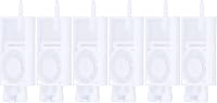 Fydun 6Pcs XP600 Ink Dampers Replacement for Printhead Printers - PP White Dampers for Solvent Inkjet Heads, 4x3mm Tubes