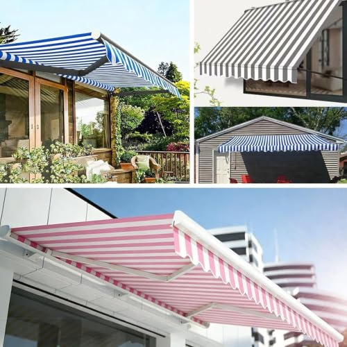 Toldo de repuesto impermeable que protege tu terraza del sol intenso 4