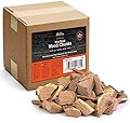 Camerons All Natural Oak Wood Chunks for Smoking Meat - 840 Cu. in. Box, Approx 10 Pounds - Kiln Dried Large Cut BBQ Wood Chips for Smoker - Barbecue Chunks Smoker Accessories