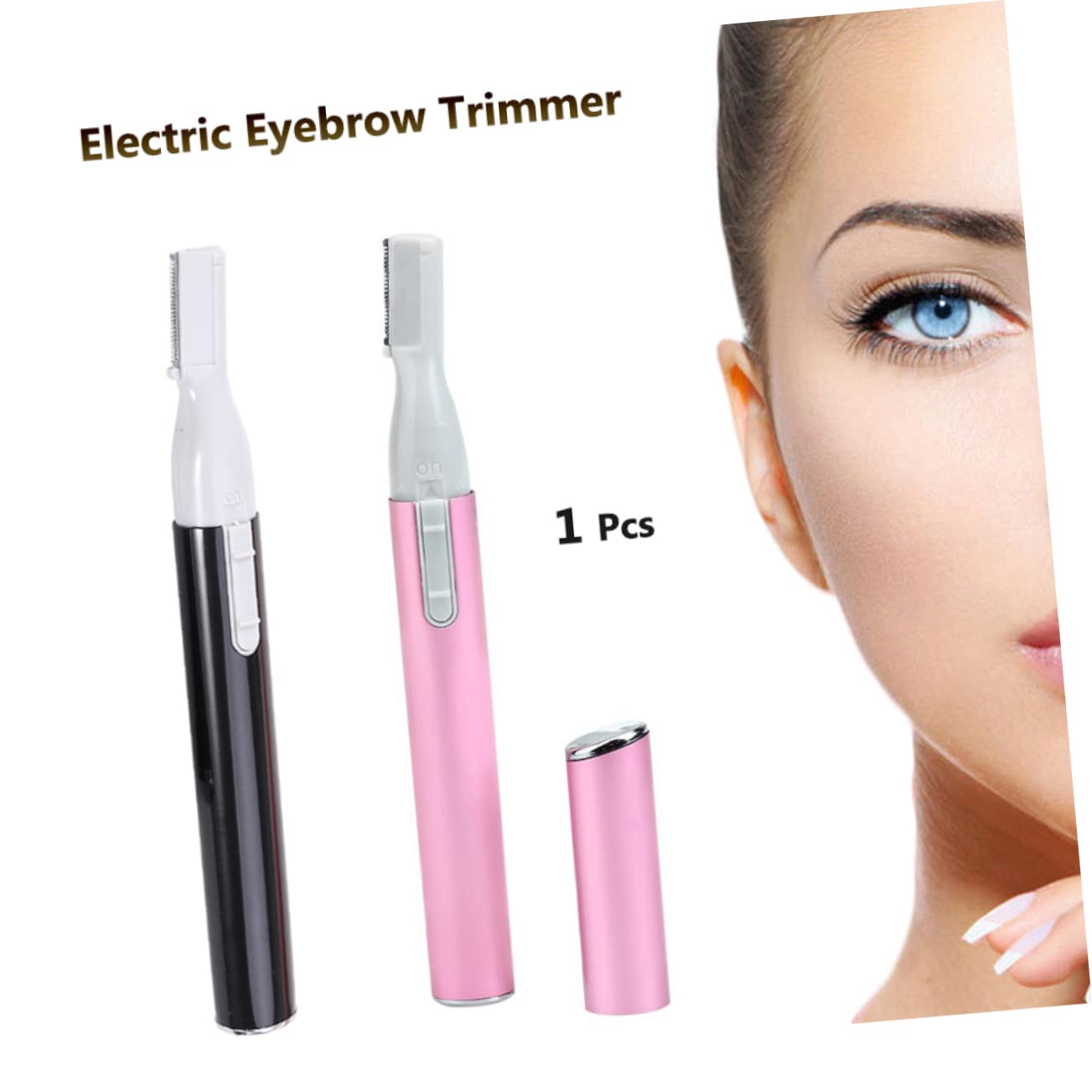 Gogogmee Electric Razor Hair Remover Eyebrow Shaver Trimmer Facial Epilator Compact for Women