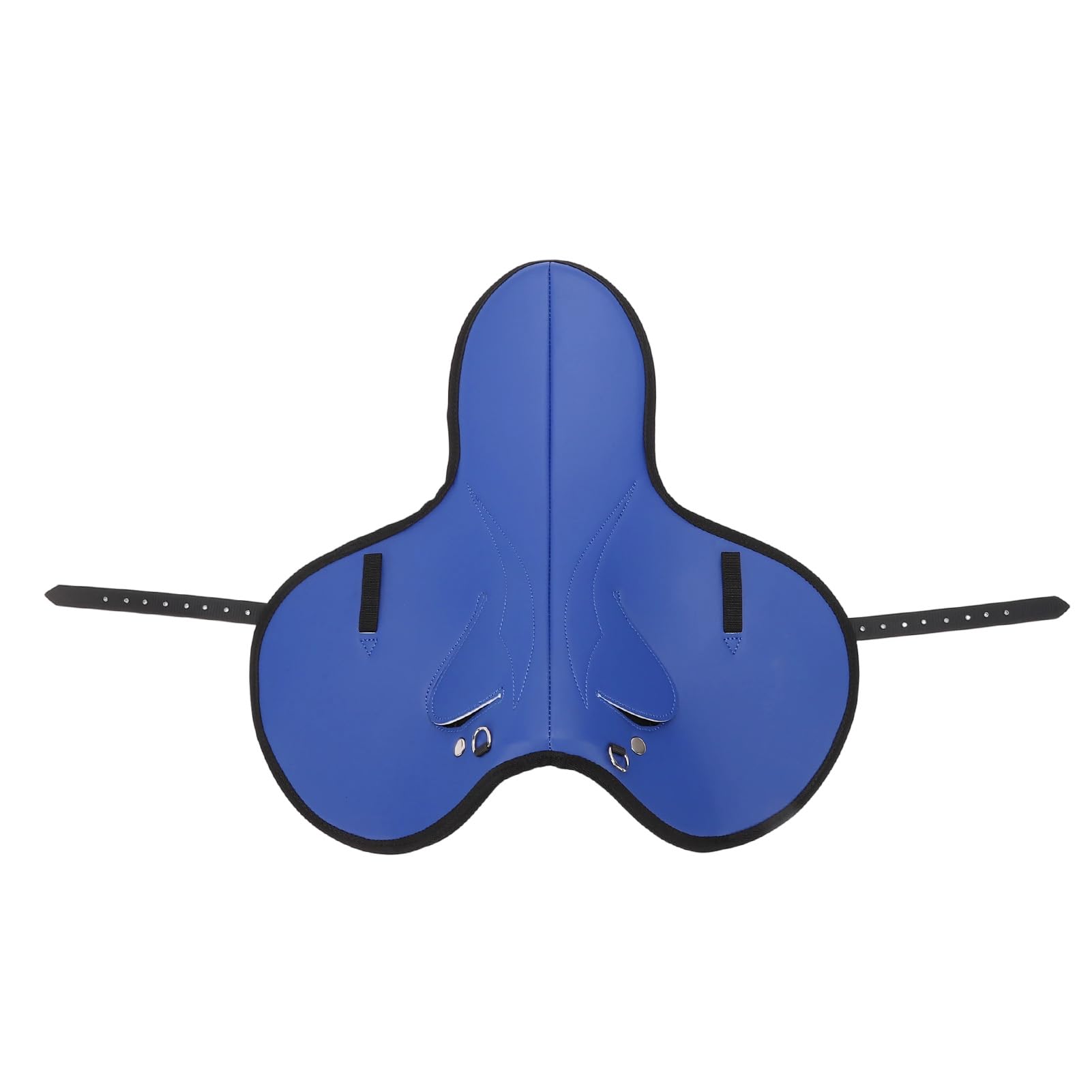 Topiky Almohadilla para Silla de Montar a Caballo, Segura, Antideslizante, Amortiguadora, Cómoda, Ergonómica, Azul para Eventos Competitivos