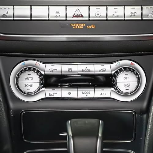 Autocollants bouton Benz Classe A W176 CLA - Améliorez le confort visuel de votre habitacle - 3