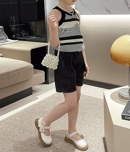 TangDao Girls Dress Shoes Girl School Uniform Mary Jane Bowknot Ballet Princess Wedding Party Flats for Toddler Kids4