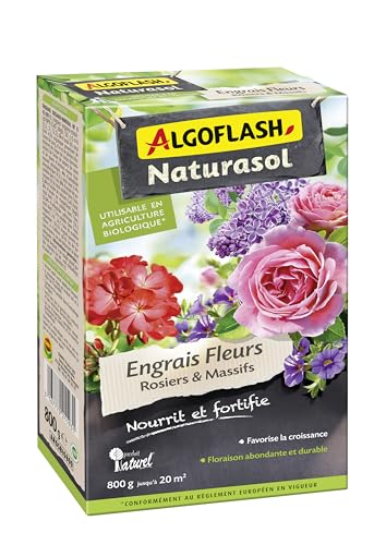 AROSBIO800 Abono para Flores y Rosas 800g