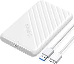 ORICO 2.5 inch USB C Hard Drive Enclosure USB 3.1 Gen 1 to SATA III External Hard Drive Case for SSD HDD 9.5 7mm Tool-Free with UASP, Black (25PW1-C3)