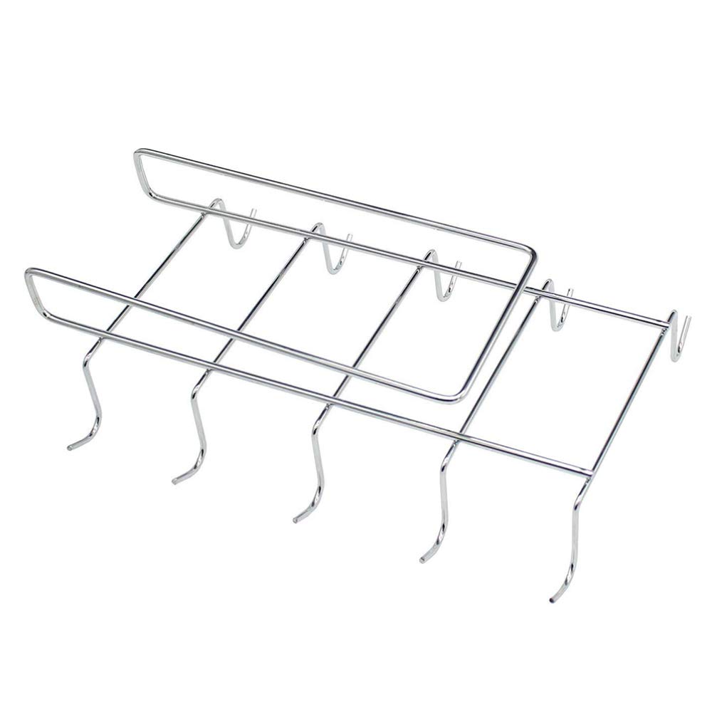 1pc Coffee Mug Rack Mug Storage Mug Holder Under Cabinet Mug Hanger Stainless Steel Mugs Coffee Cup Holder for Wall Cup Storage Holder Hanging Mug Rack Kitchen Supplies Glass