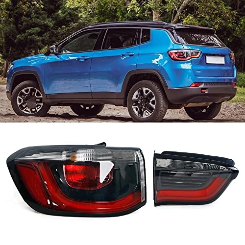 Piloto trasero derecho interior para Jeep Compass 2017-2019 repuesto 55112684AA 3