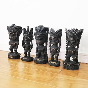 Amazon.co.jp: ハワイ ティキ TIKI 守り神 人形 置物 WINNER