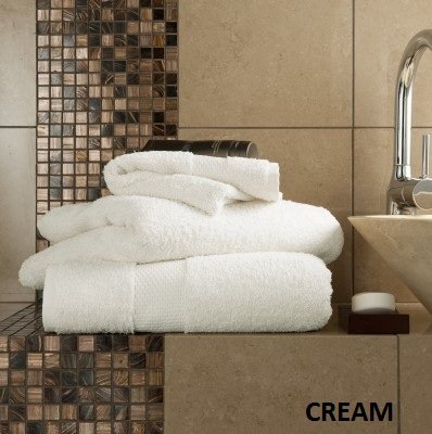 Egyptian Combed Cotton Bath Towel [700 Gsm] (Cream)