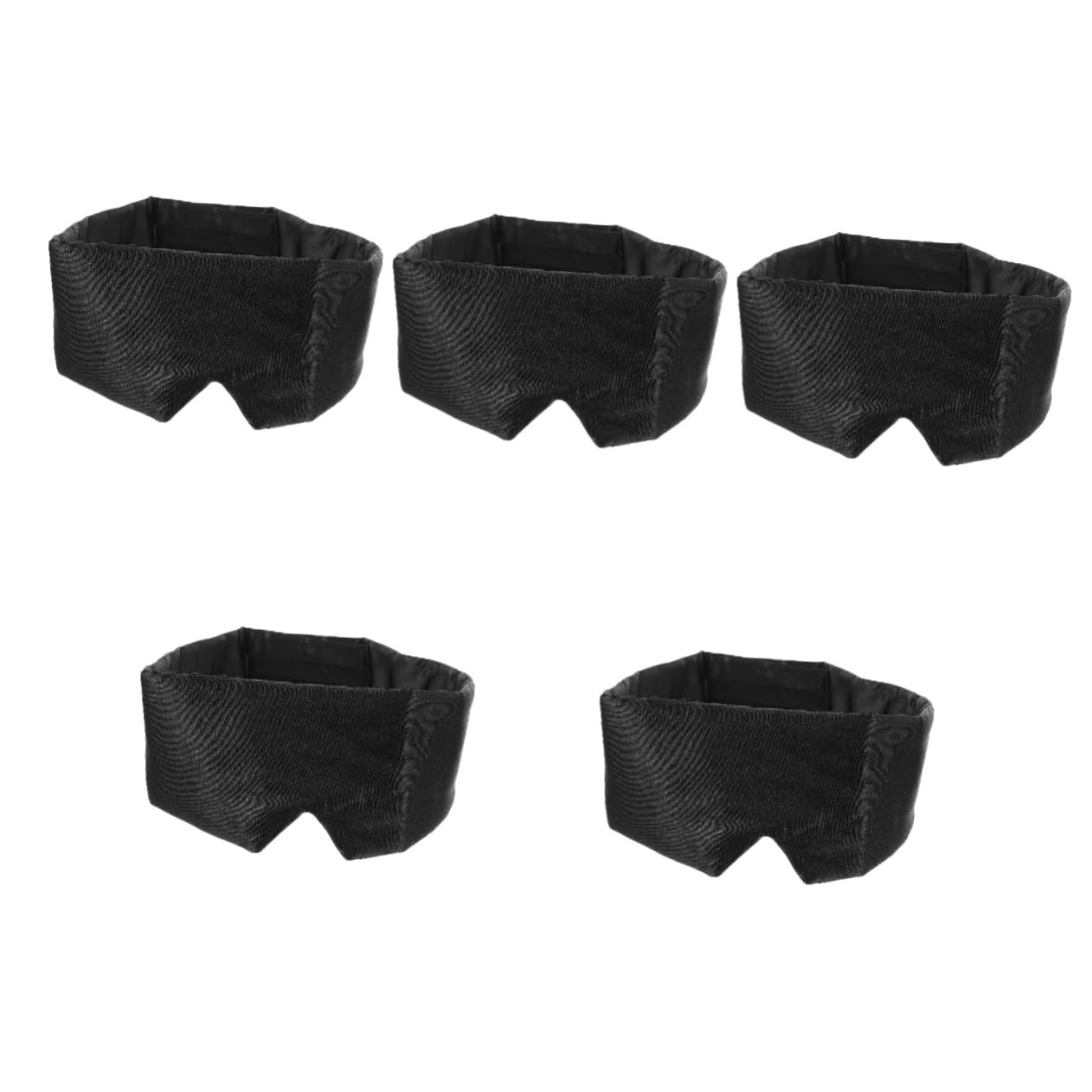 ABOOFAN 5stücke Komfortable Schlafmaske Aus Atmungsaktivem Material Und Waschbar Für Reisen Und Entspannung Sorgt Für Dunkle Schlafumgebung Und Augenbelastung