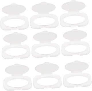 Toyvian 20Pcs Toalhetes Caixa De Lenços De Bebê Quadrado Caixa De Lenços Lenços Umedecidos Lenços Umedecidos Tampas De Lenços Umedecidos Frescos Tampa Da Caixa De Lenços Porta-Lenços