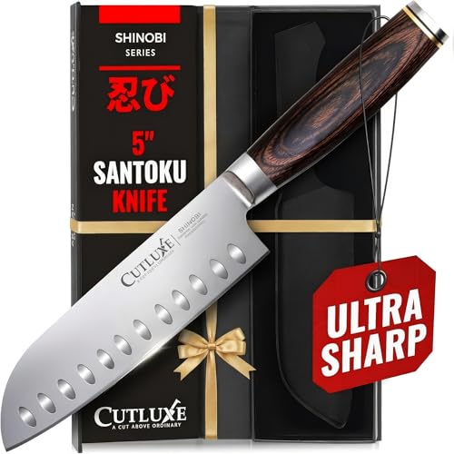 5-Inch High-Carbon Santoku Knife