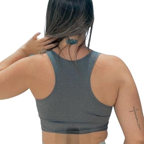Kit 2 Tops Feminino Modelagem Nadador Fitness Esportivo Academia (GG)