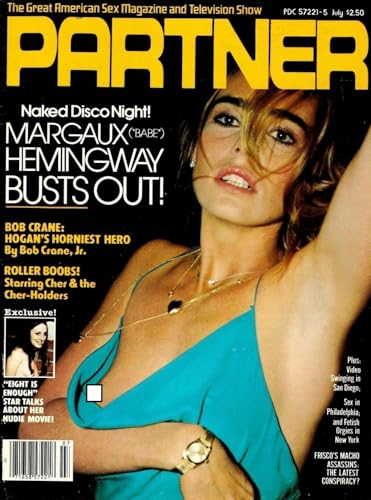 Partner Adult Magazine July 1979 Margaux Hemingway